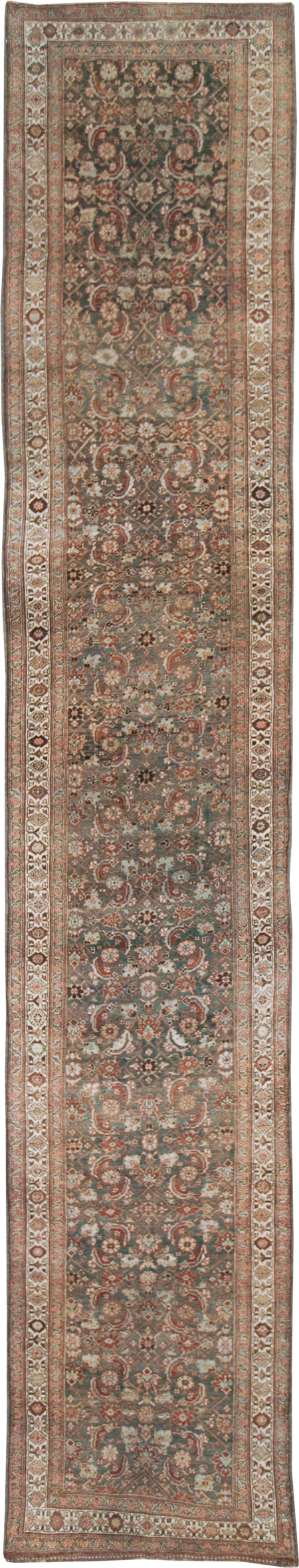 Antique Persian Bidjar Runner, No.28261 - Staging