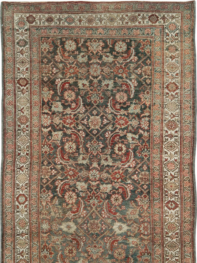Antique Persian Bidjar Runner, No.28261 - Staging