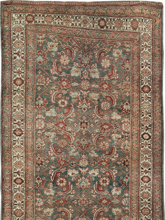 Antique Persian Bidjar Runner, No.28261 - Staging