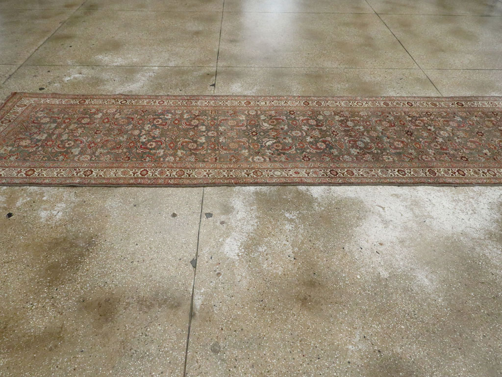 Antique Persian Bidjar Runner, No.28261 - Staging