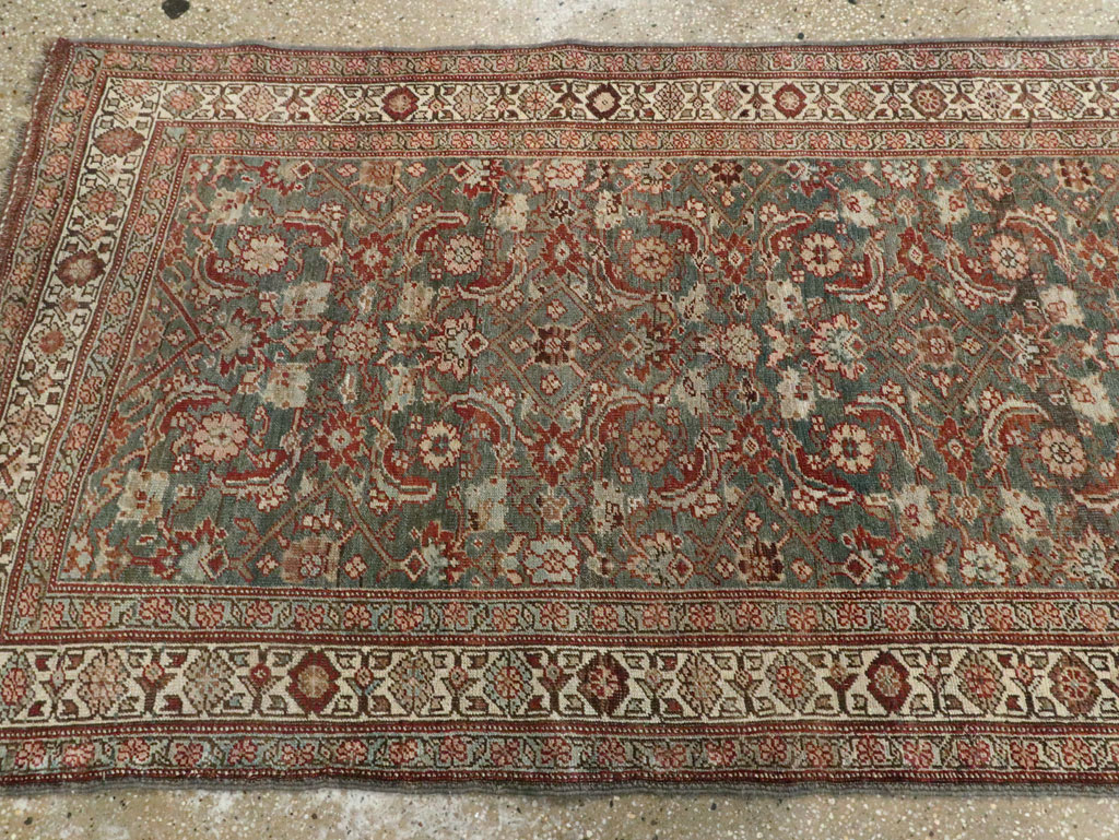 Antique Persian Bidjar Runner, No.28261 - Staging