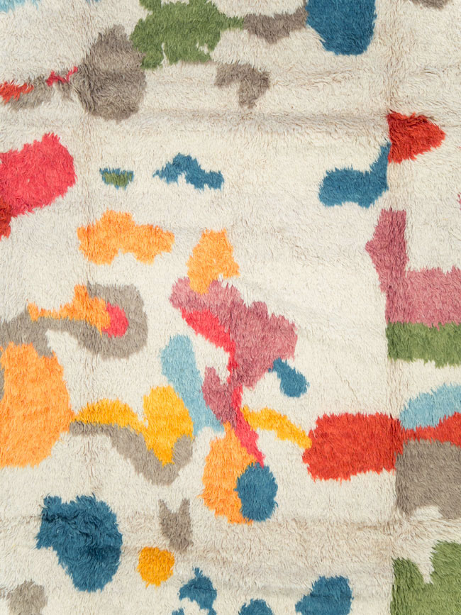 Contemporary Turkish Tulu Room Size Carpet, No.28273 - Staging