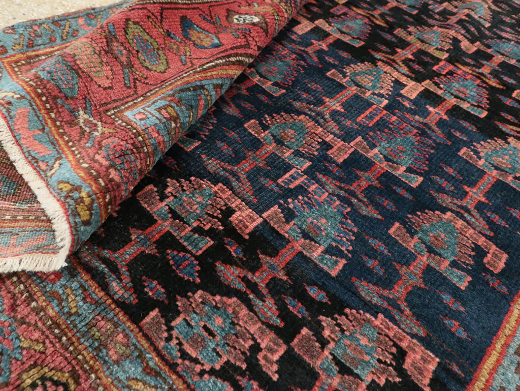 Antique Kurd Bidjar Gallery Carpet, No.28279 - Staging