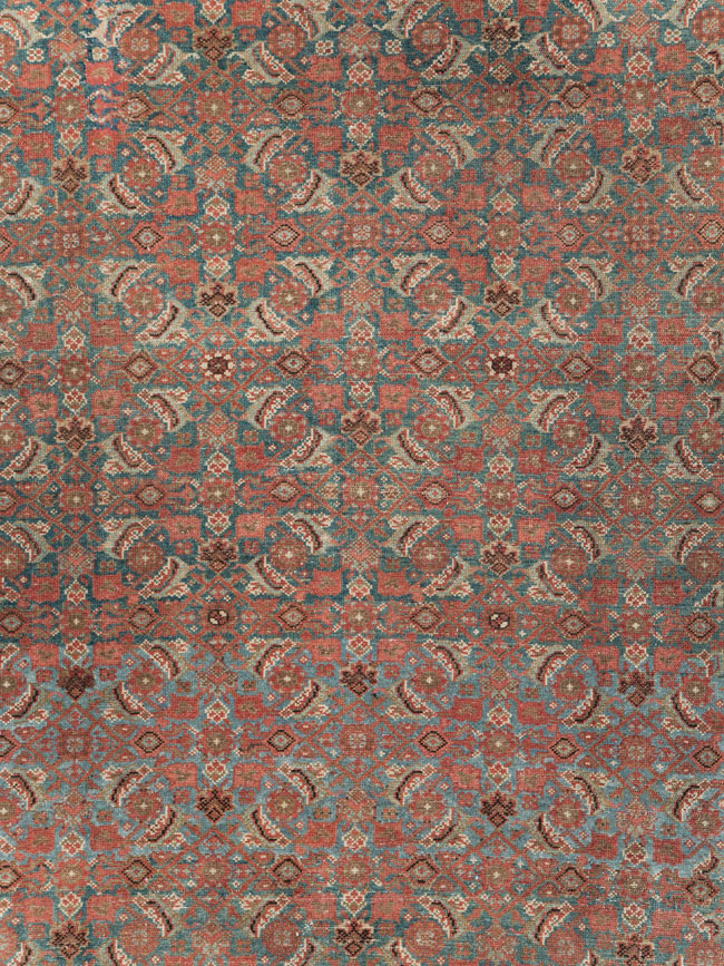 Antique Persian Malayer Long Gallery Carpet, No.28280 - Staging