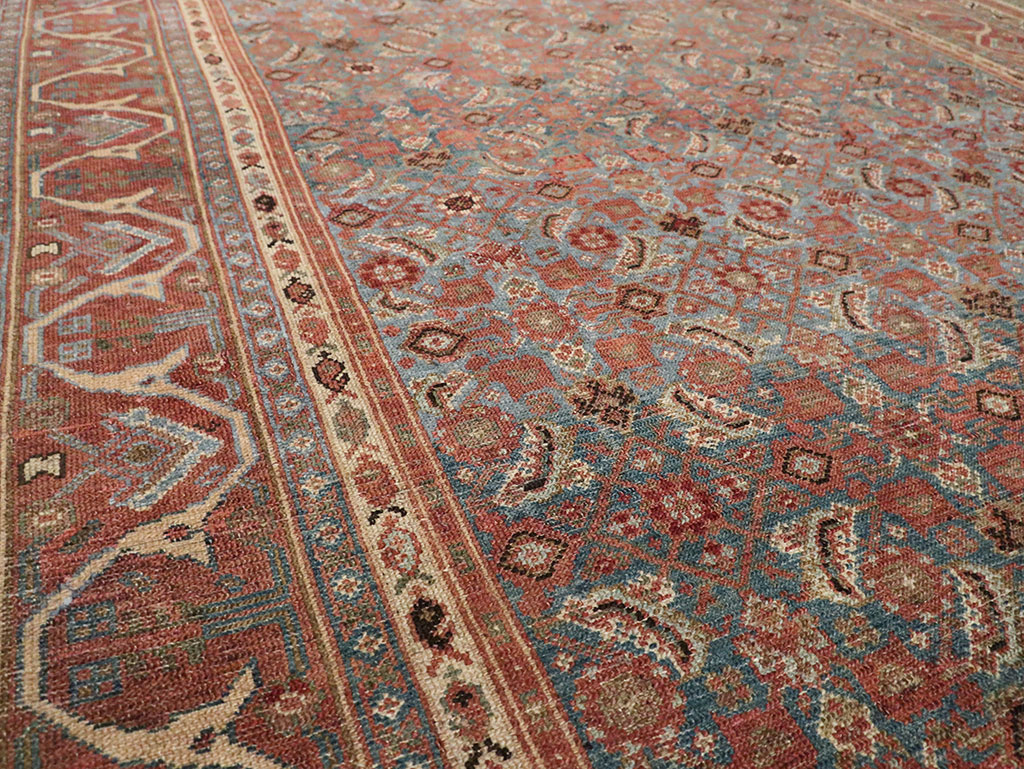Antique Persian Malayer Long Gallery Carpet, No.28280 - Staging