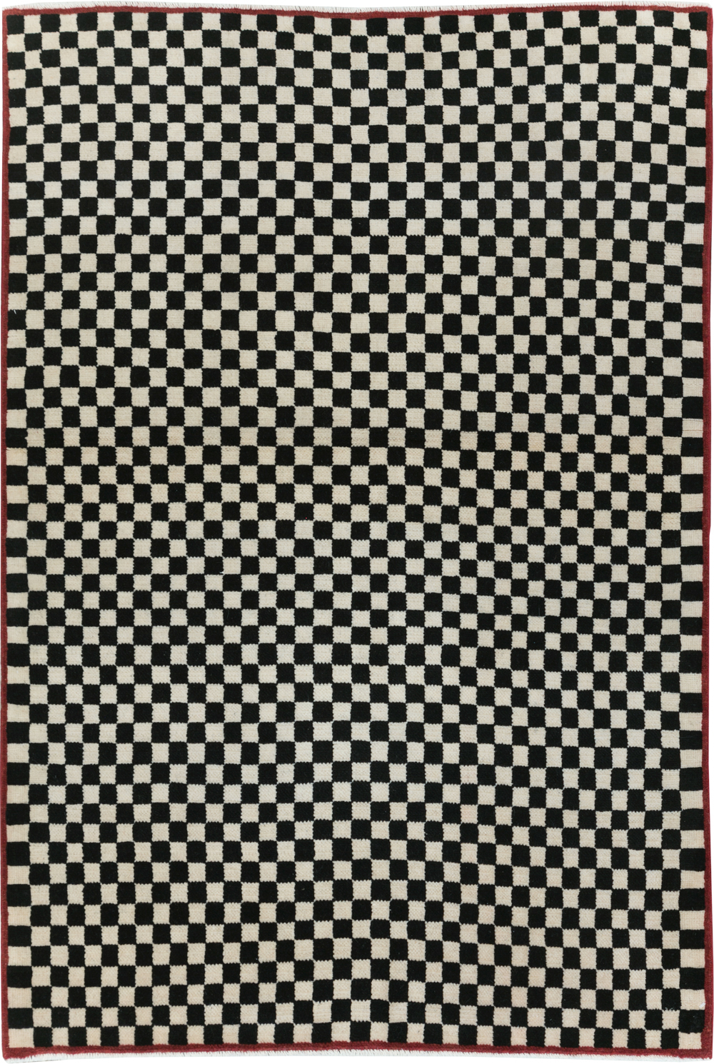 Vintage Persian Afshar Rug, No.28295 - Staging