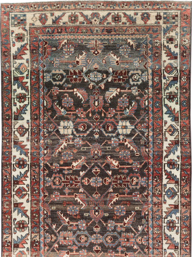 Vintage Persian Malayer Runner, No.28304 - Staging
