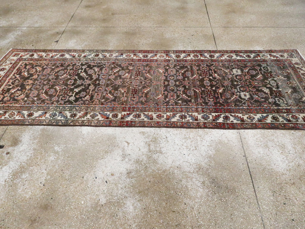 Vintage Persian Malayer Runner, No.28304 - Staging
