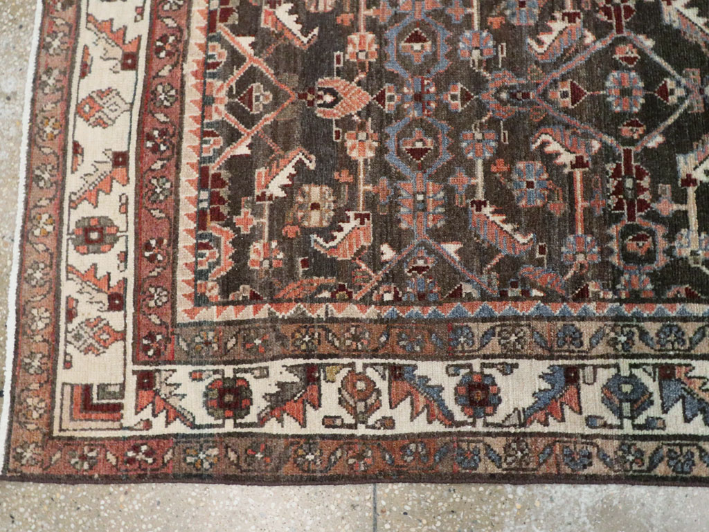 Vintage Persian Malayer Runner, No.28304 - Staging