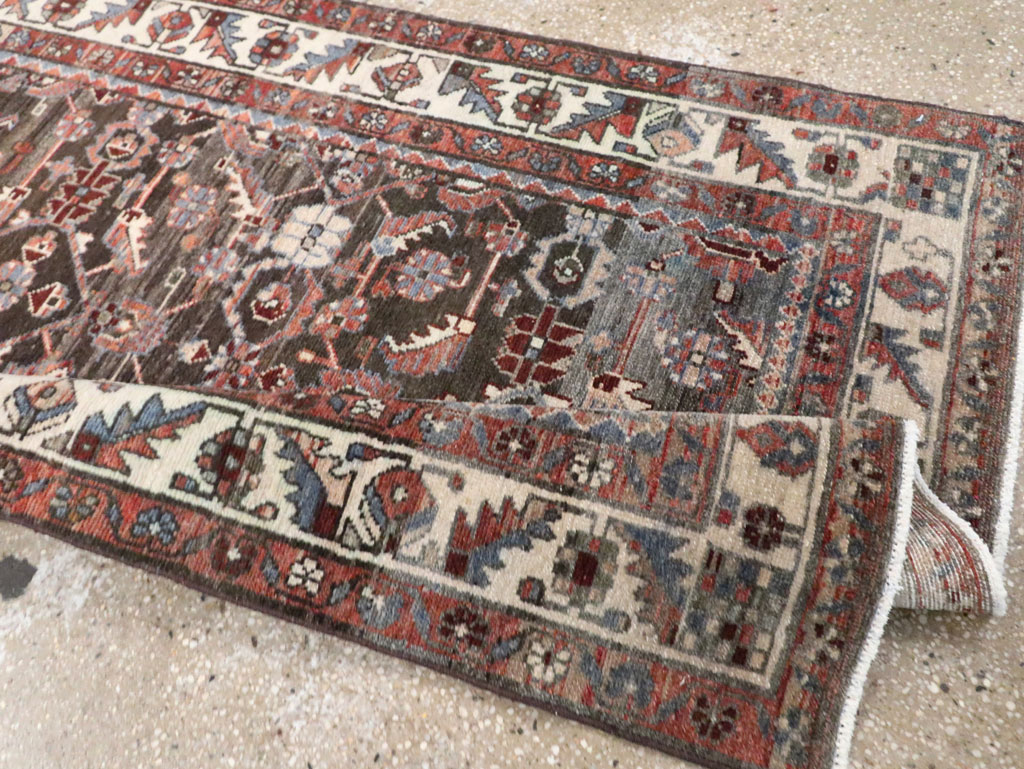 Vintage Persian Malayer Runner, No.28304 - Staging