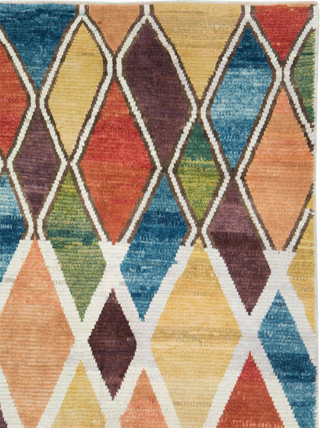 Modern Turkish Tulu Room Size Carpet, No.28353 - Staging