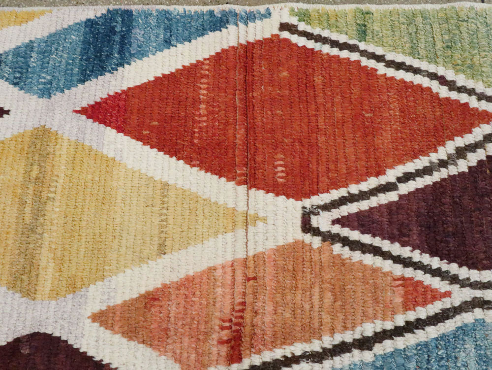 Modern Turkish Tulu Room Size Carpet, No.28353 - Staging