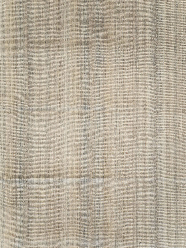 Vintage Persian Room Size Flatweave Rug, No.28373 - Staging