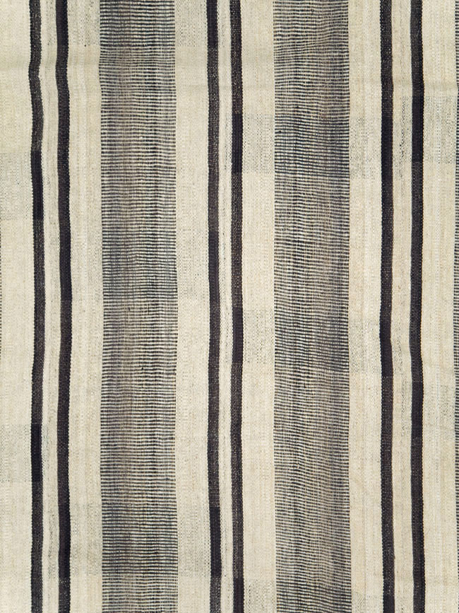 Vintage Persian Flatweave Kilim Room Size Carpet, No.28375 - Staging