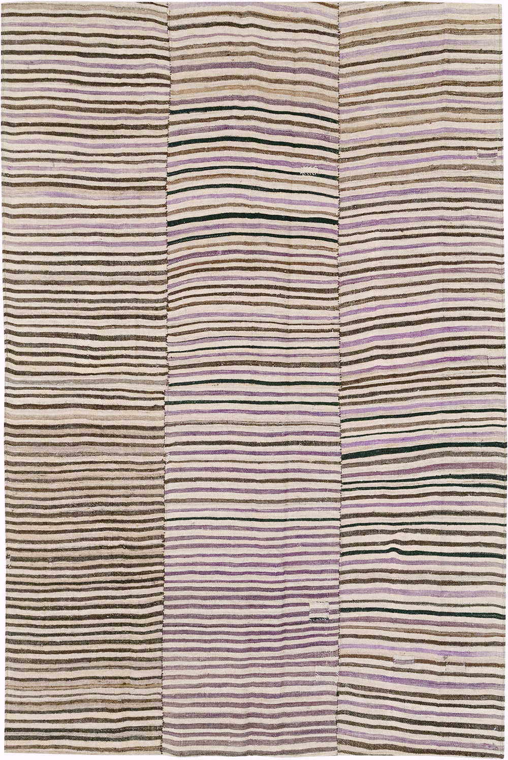 Vintage Persian Flatweave Kilim Accent Rug, No.28386 - Staging