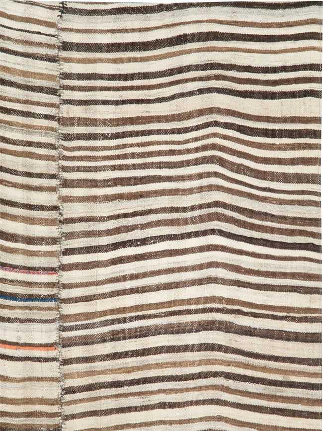 Vintage Persian Flatweave, No.28389 - Staging