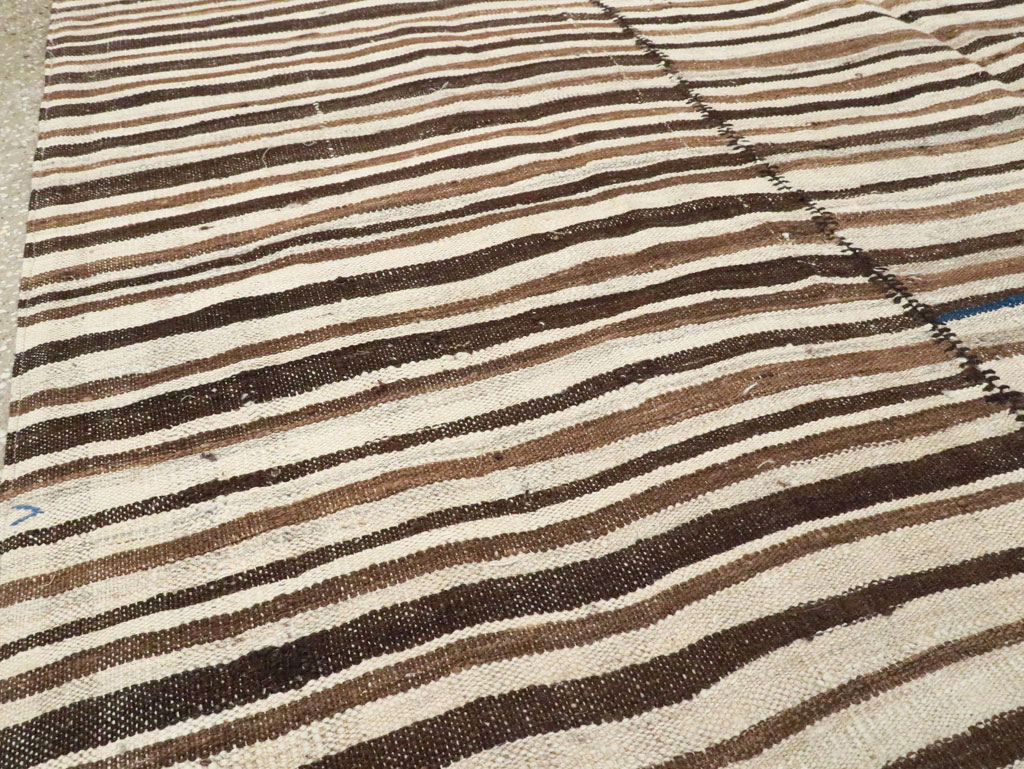 Vintage Persian Flatweave, No.28389 - Staging