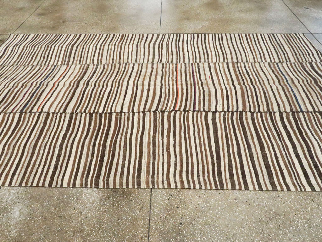 Vintage Persian Flatweave, No.28389 - Staging