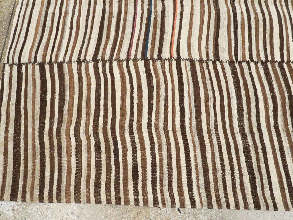 Vintage Persian Flatweave, No.28389 - Staging