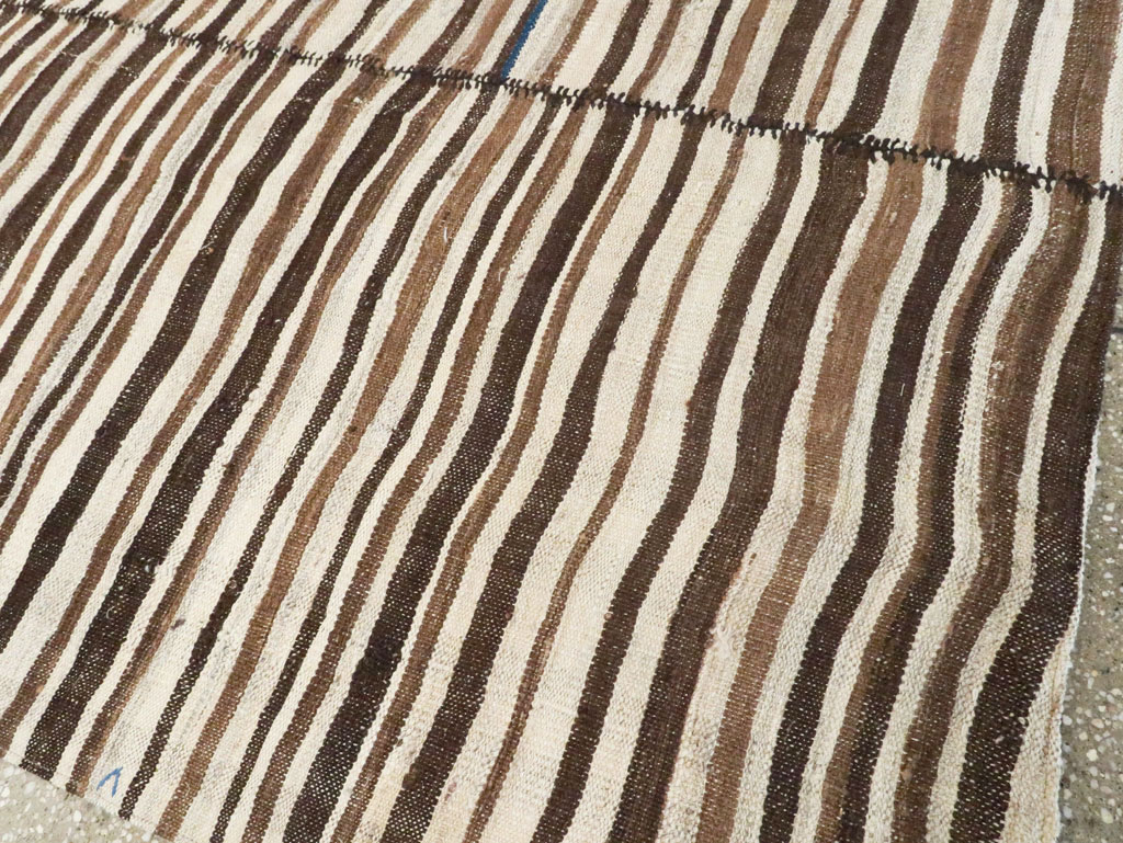 Vintage Persian Flatweave, No.28389 - Staging