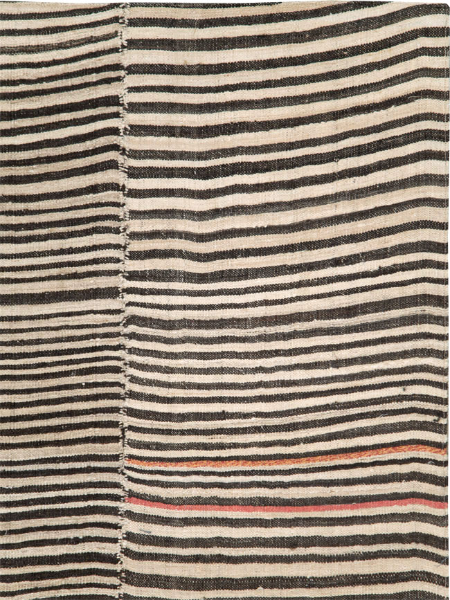 Vintage Persian Flatweave, No.28400 - Staging