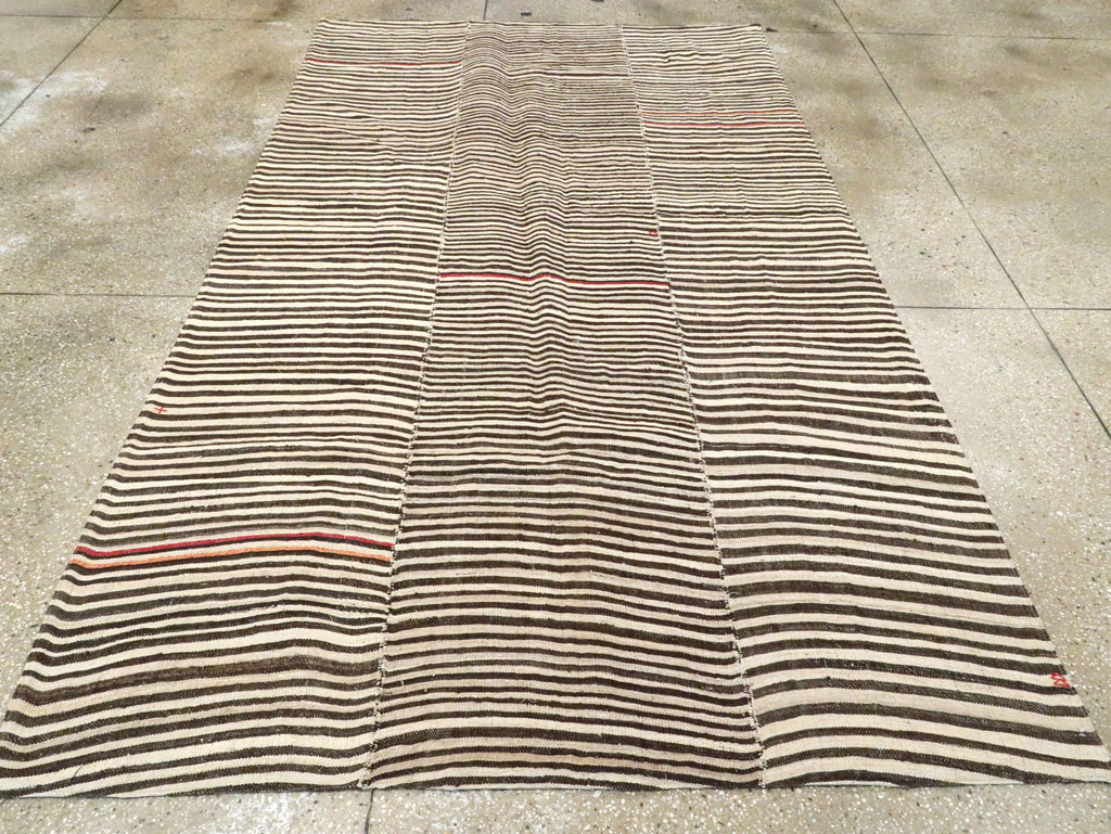 Vintage Persian Flatweave, No.28400 - Staging