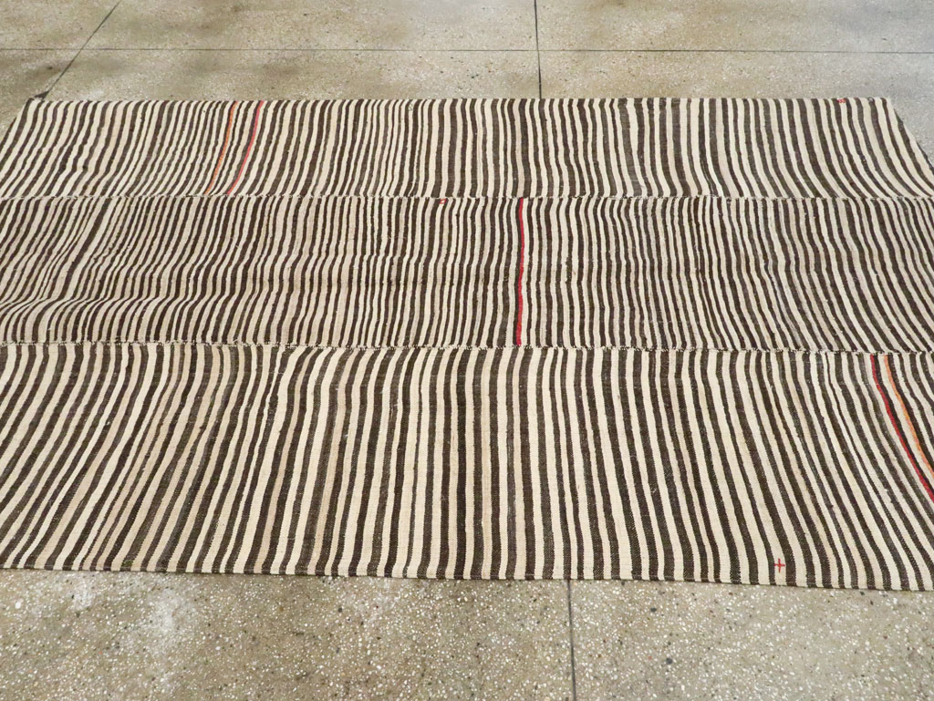 Vintage Persian Flatweave, No.28400 - Staging