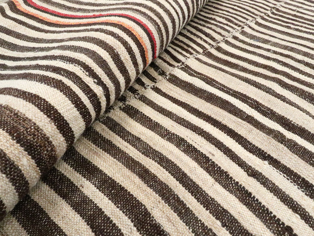 Vintage Persian Flatweave, No.28400 - Staging