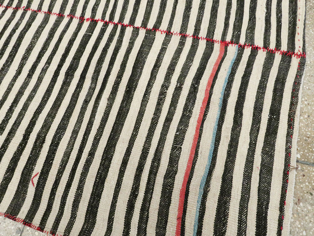 Vintage Persian Flatweave Kilim, No.28401 - Staging