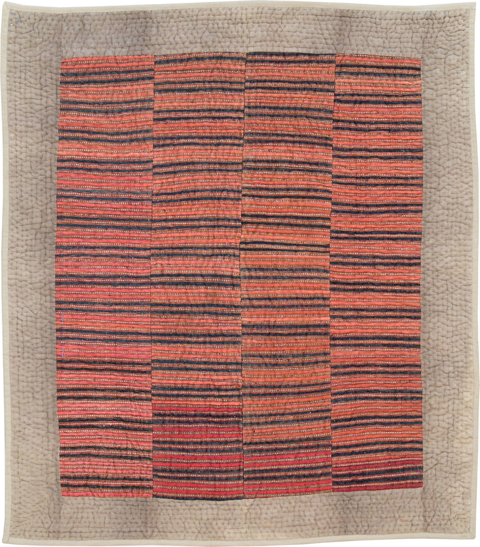 Vintage Persian Lahaf Blanket, No.28404 - Staging