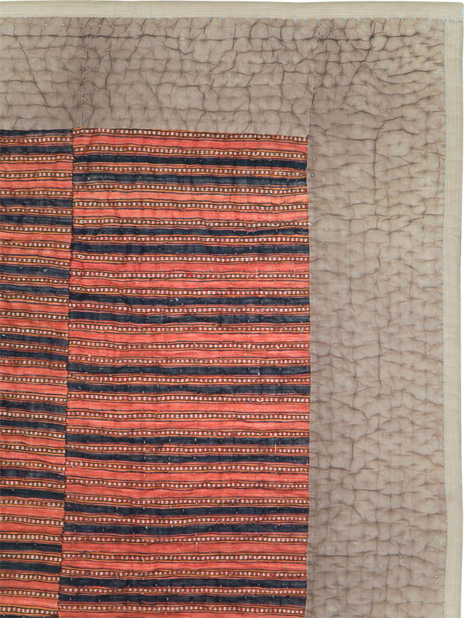 Vintage Persian Lahaf Blanket, No.28404 - Staging