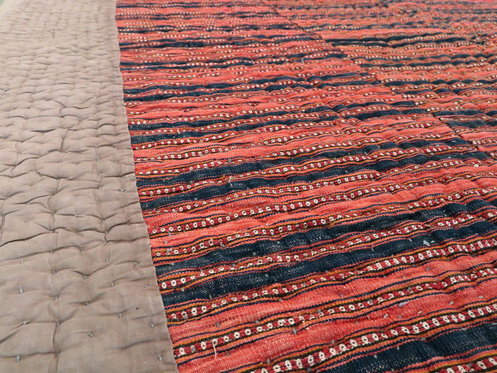 Vintage Persian Lahaf Blanket, No.28404 - Staging