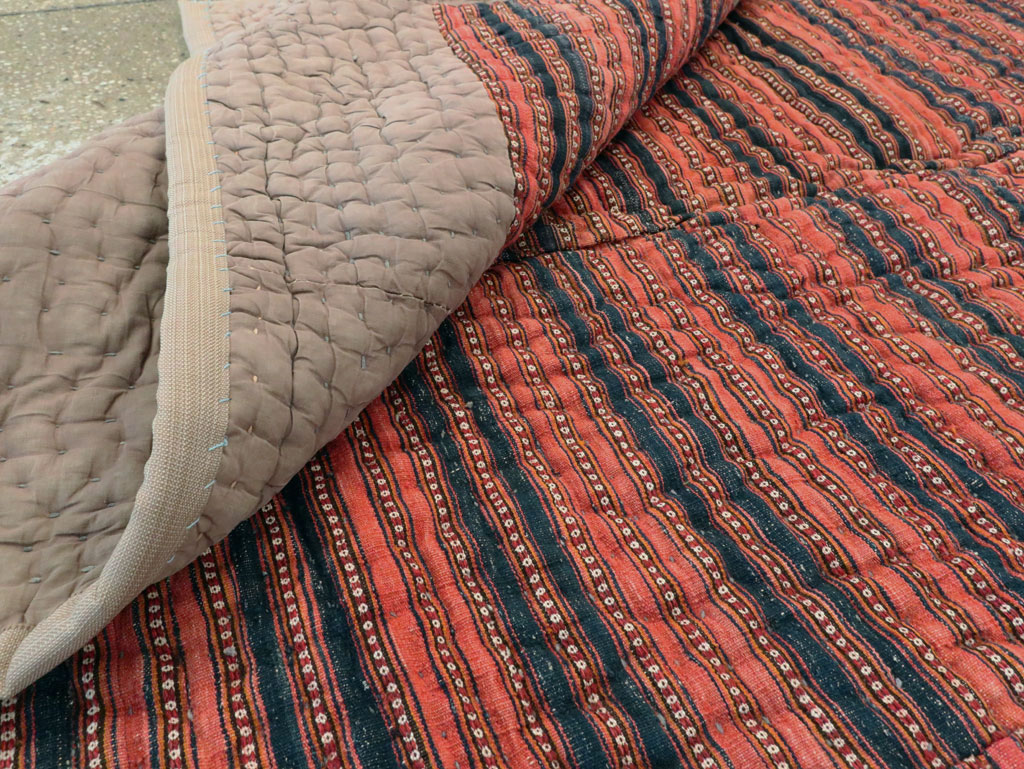 Vintage Persian Lahaf Blanket, No.28404 - Staging