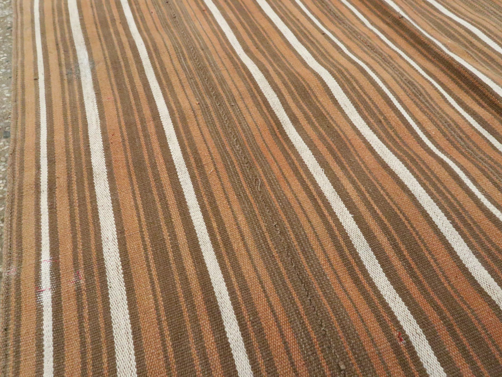 Vintage Persian Flatweave Kilim, No.28406 - Staging