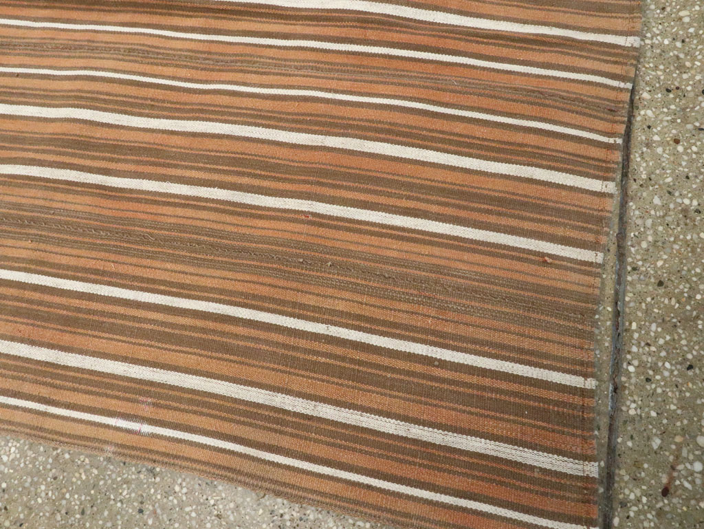 Vintage Persian Flatweave Kilim, No.28406 - Staging