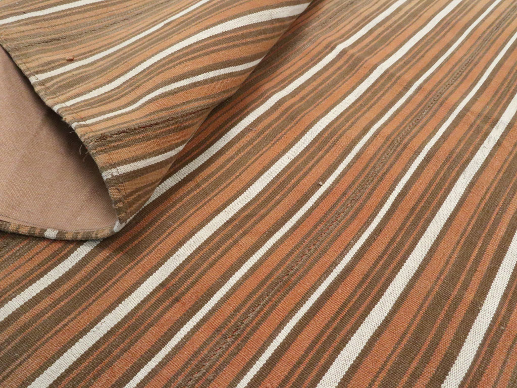 Vintage Persian Flatweave Kilim, No.28406 - Staging