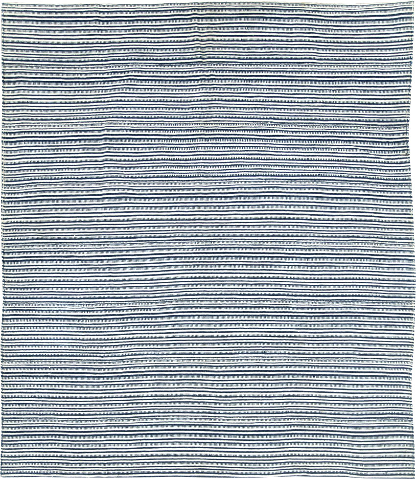 Vintage Persian Flatweave Kilim Square Accent Rug, No.28409 - Staging