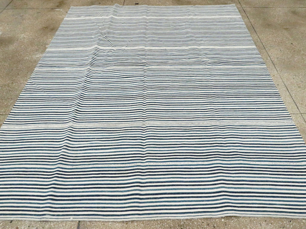 Vintage Persian Flatweave, No.28410 - Staging