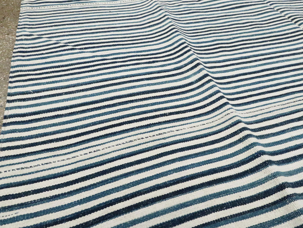 Vintage Persian Flatweave, No.28410 - Staging