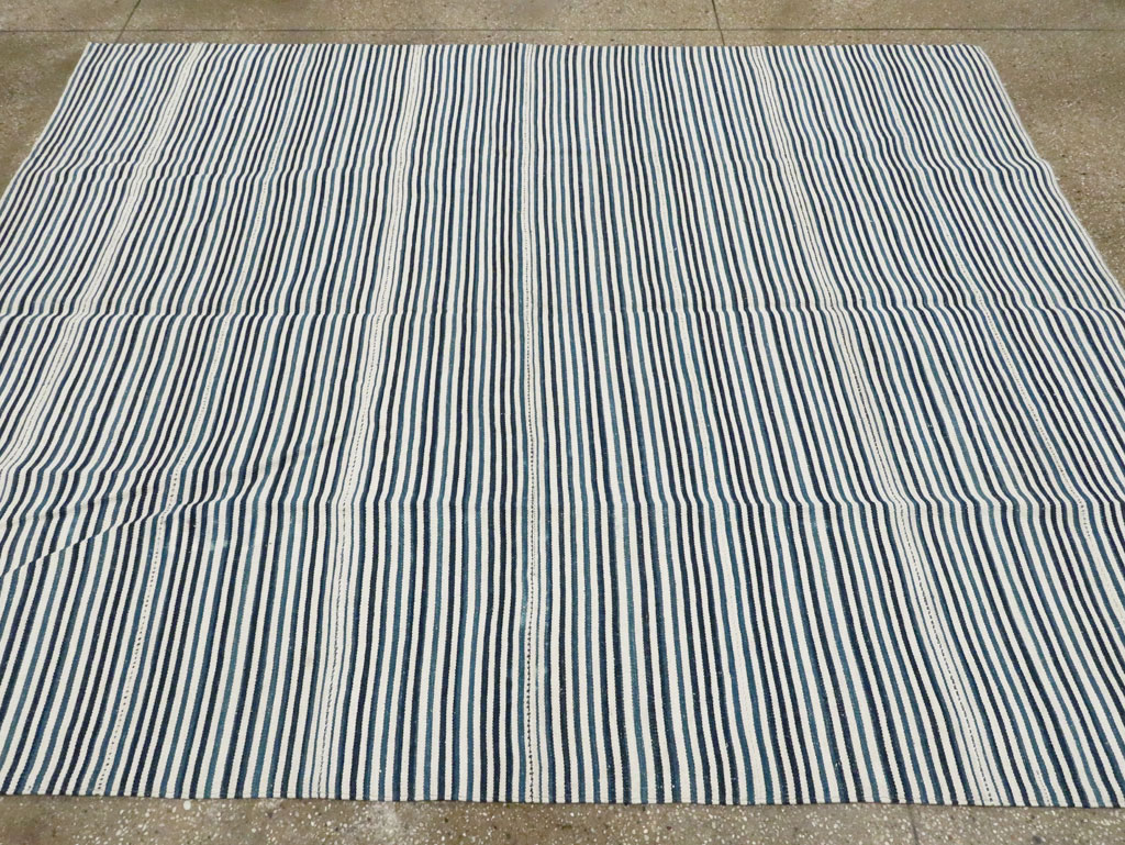 Vintage Persian Flatweave, No.28410 - Staging