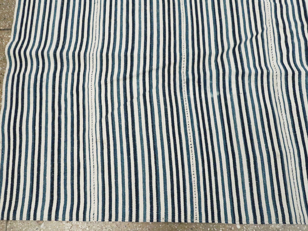 Vintage Persian Flatweave, No.28410 - Staging