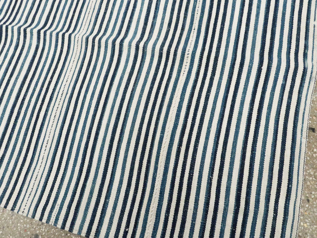 Vintage Persian Flatweave, No.28410 - Staging