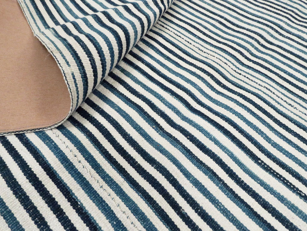 Vintage Persian Flatweave, No.28410 - Staging