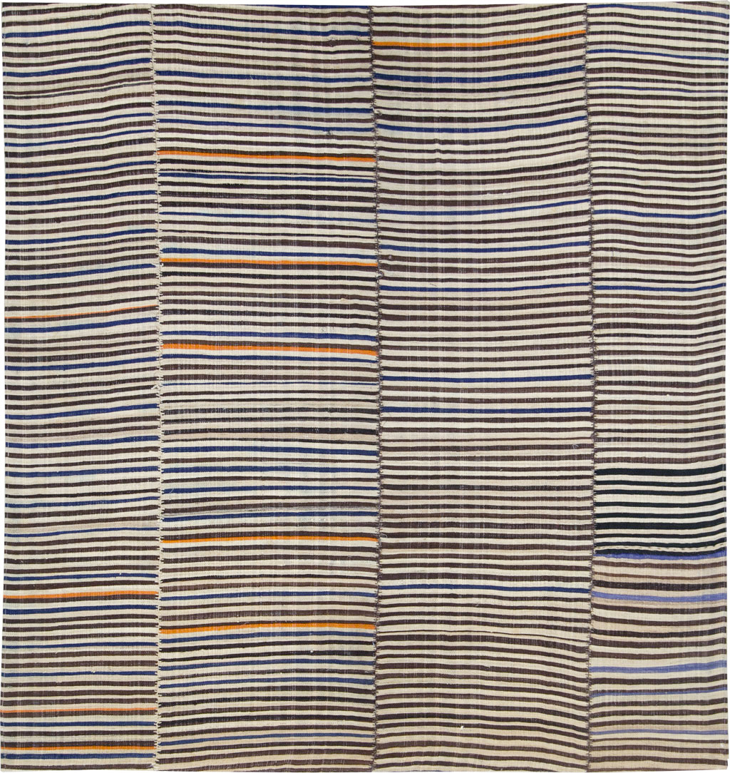 Mid-Century Persian Flatweave, No.28411 - Staging