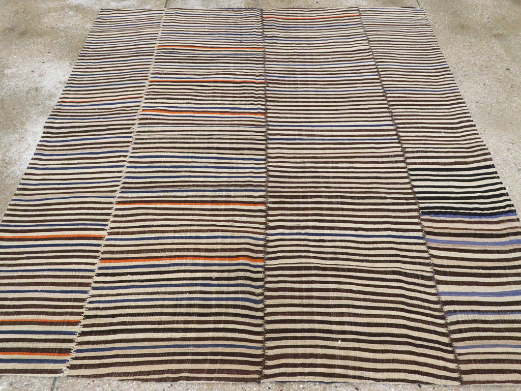 Mid-Century Persian Flatweave, No.28411 - Staging