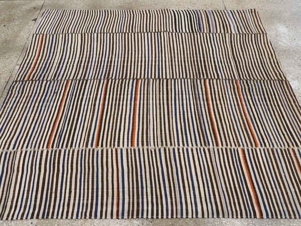Mid-Century Persian Flatweave, No.28411 - Staging