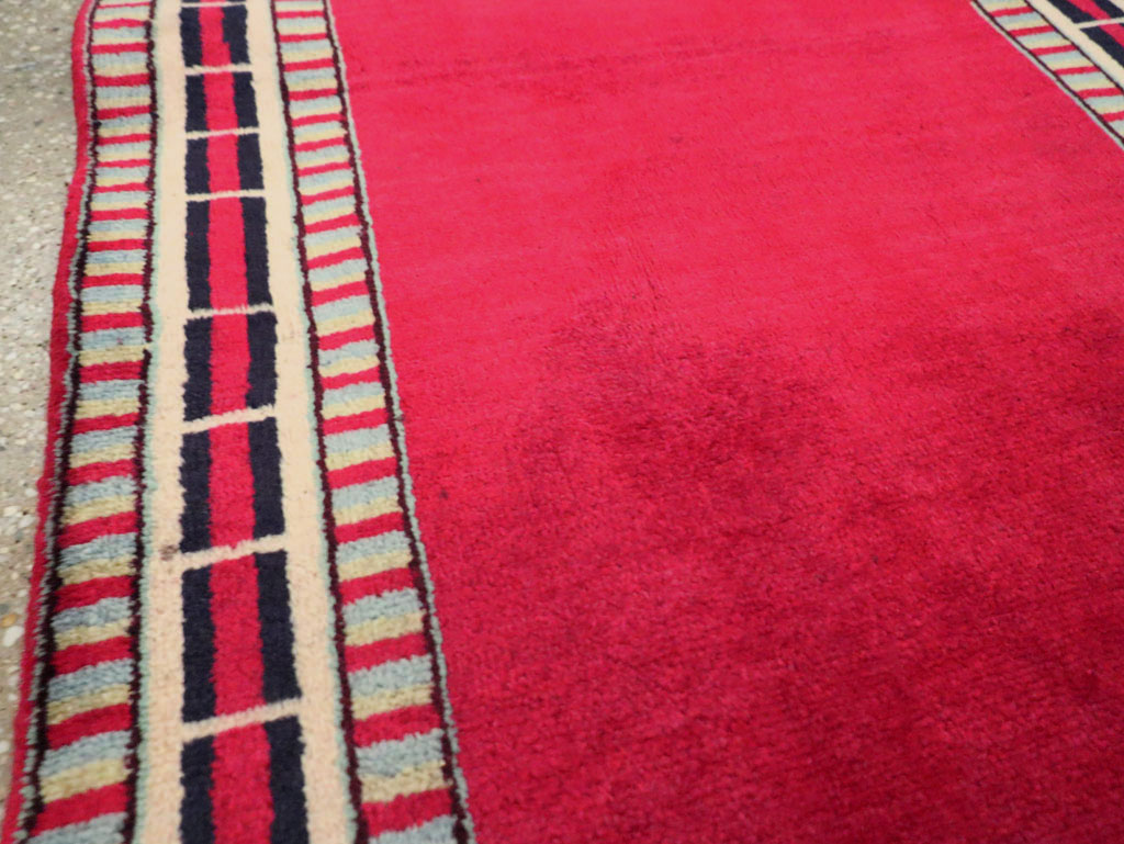 Vintage Persian Mashad Runner (Pair: 1 of 2), No.28424 - Staging