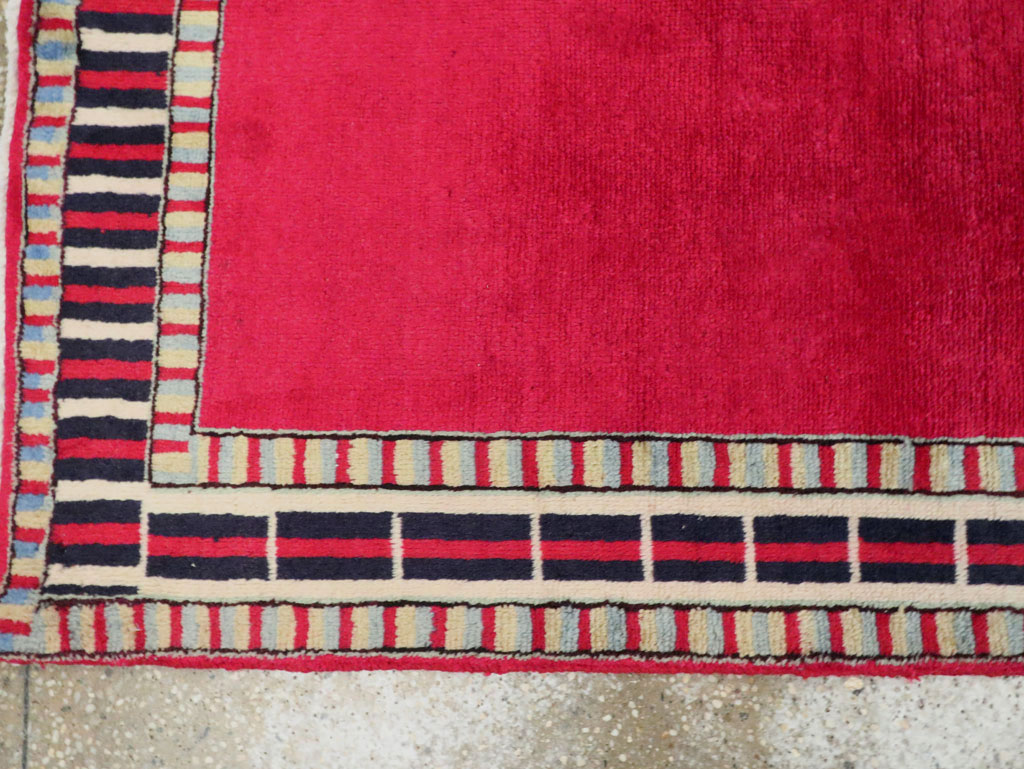 Vintage Persian Mashad Runner (Pair: 1 of 2), No.28424 - Staging