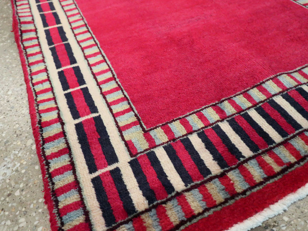 Vintage Persian Mashad Runner (Pair: 1 of 2), No.28424 - Staging