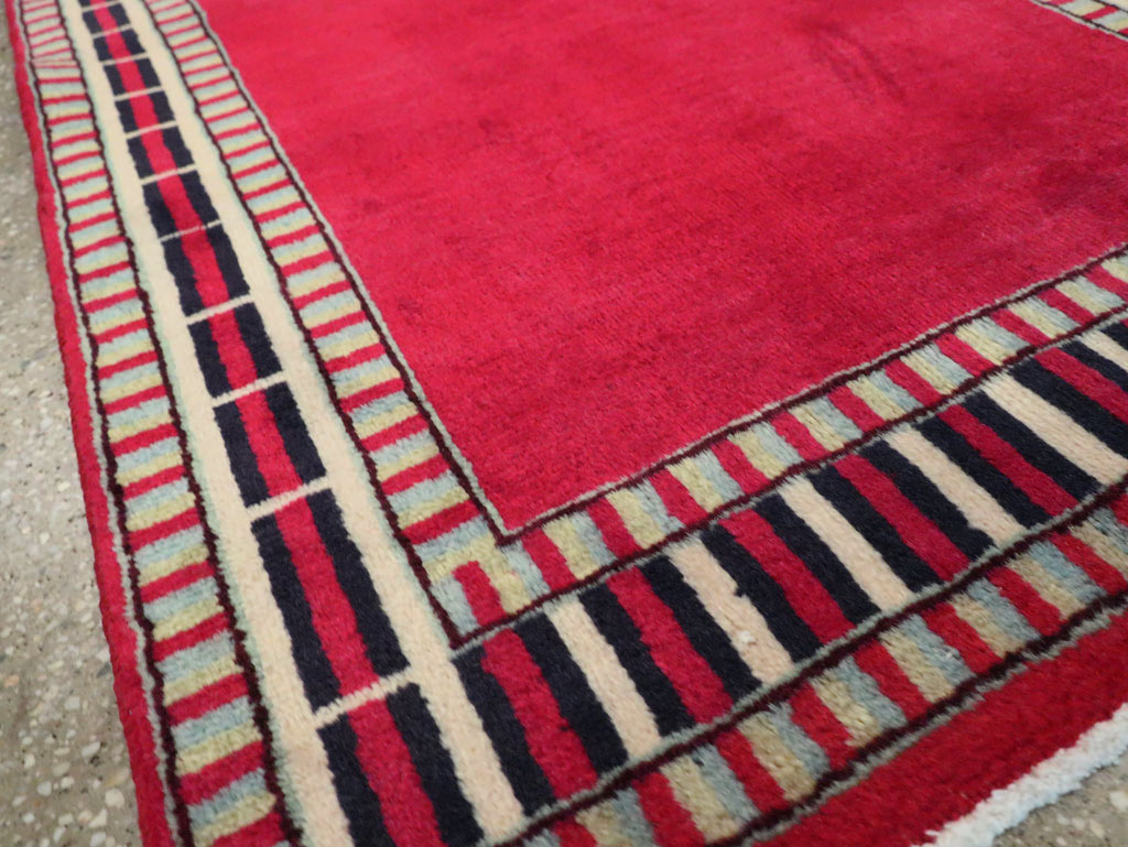 Vintage Persian Mashad Runner (Pair: 2 of 2), No.28425 - Staging